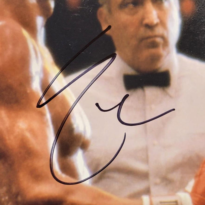 Sylvester Stallone signed Rocky IV 11x14 photo autograph ~ JSA LOA