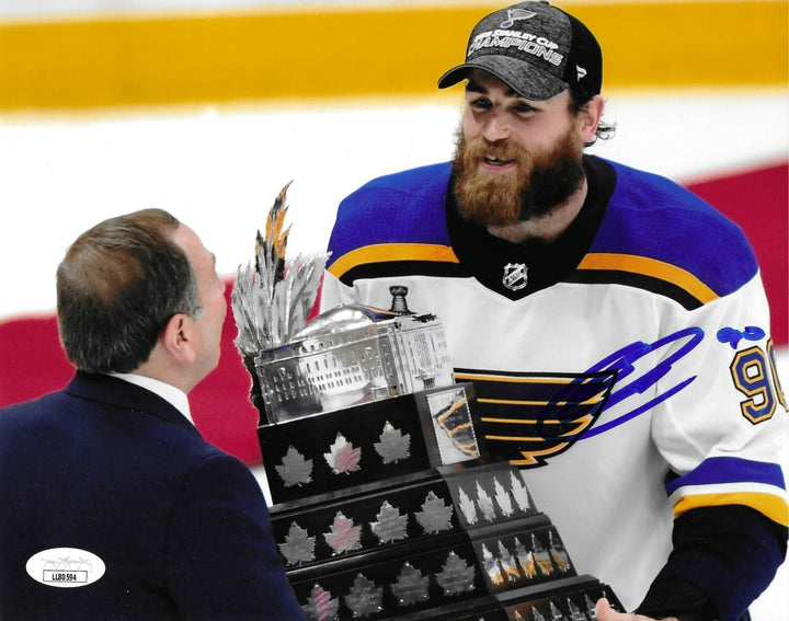 Ryan O'Reilly Autographed 8x10 Photo JSA COA NHL St. Louis Blues Signed Award