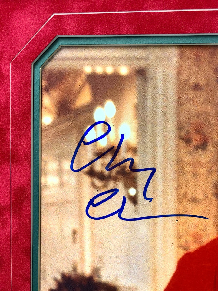 Chevy Chase Signed Christmas Vacation 16x20 Photo Framed BAS COA Autograph Tree