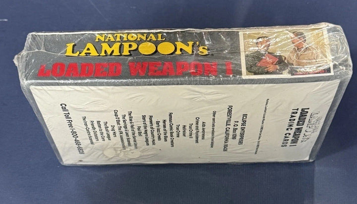 National Lampoon's Loaded Weapon 1 Trading Cards 1993 Sealed Wax Box 36 Packs