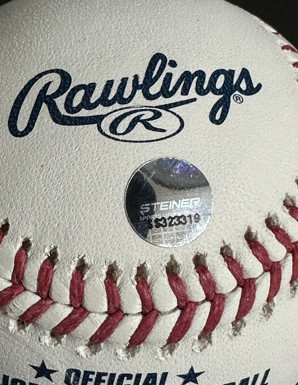 Amed Rosario Signed Official Mlb Baseball Autograph Cleveland Guardians Steiner