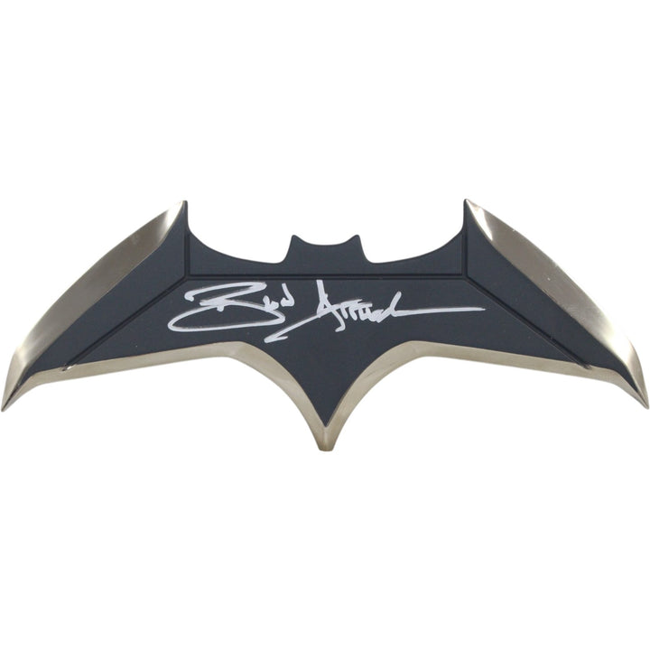 Ben Affleck Autographed/Signed Batman Batarang Full Sig Beckett 56456