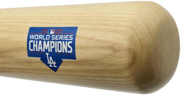 Cody Bellinger Signed Blonde WS Logo Louisville Slugger Bat Dodgers Fanatics