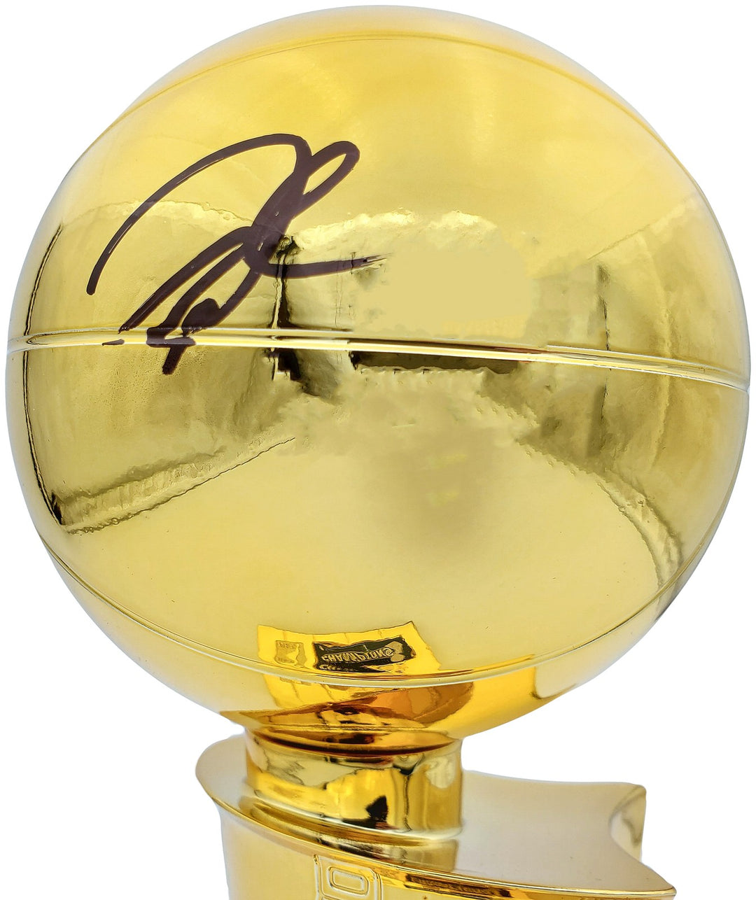 Giannis Antetokounmpo Auto Signed Fanatics Mini Trophy Milwaukee Bucks Beckett