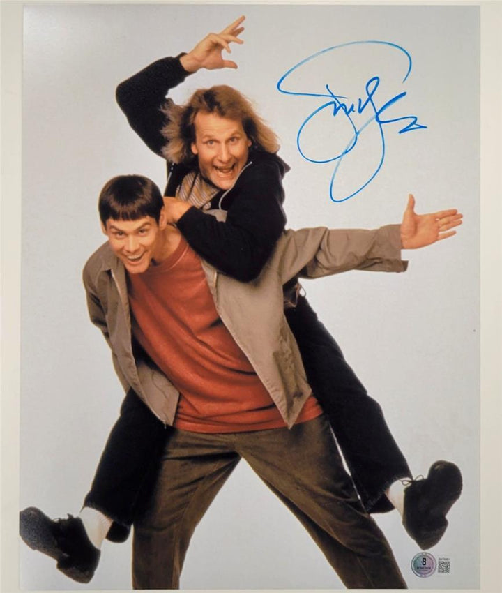 Jeff Daniels signed Dumb and Dumber 11x14 photo Harry autograph ~ Beckett BAS