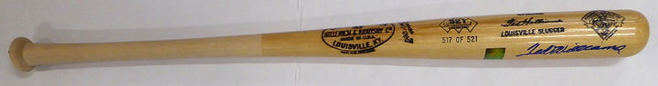 Ted Williams Signed L Slugger Game Model Bat Red Sox #/521 Beckett #AE85505