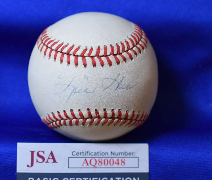 Spec Shea JSA Cert Signed American League OAL Autograph Baseball