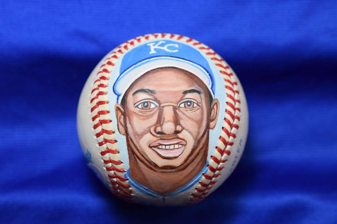 Bo Jackson PSA DNA Autograph American League Hand Painted Baseball Signed