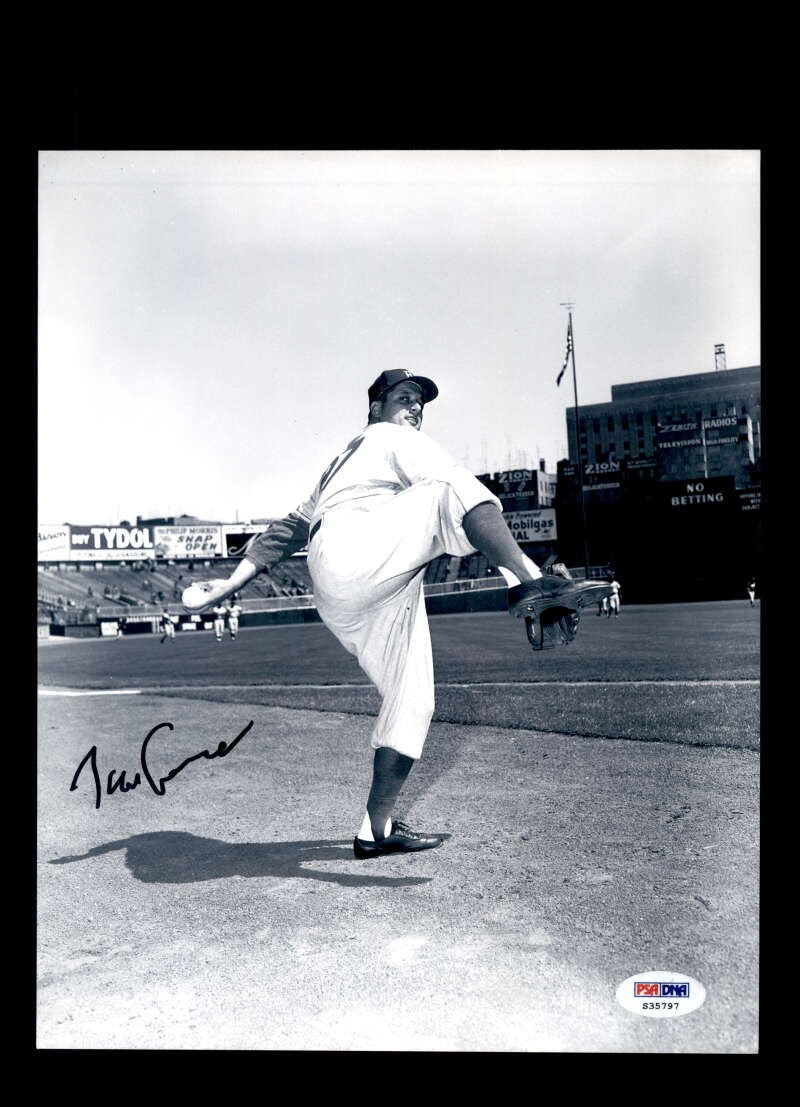 Tommy Lasorda PSA DNA Signed  8x10 Photo Autograph Dodgers