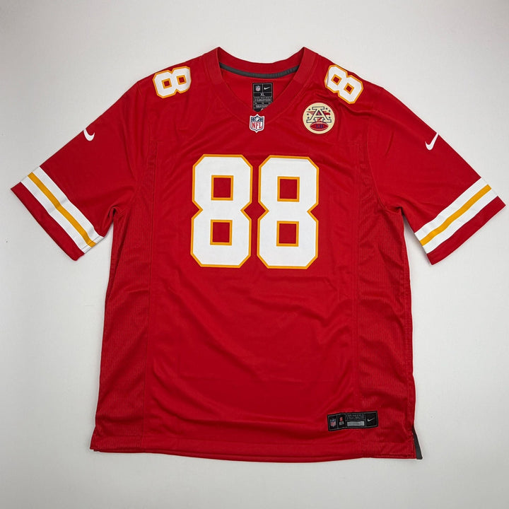 Autographed/Signed Tony Gonzalez Chiefs Authentic Nike Red Jersey BAS COA