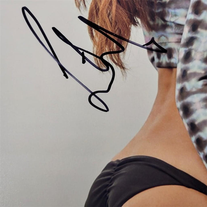 Lily Aldridge signed 11x14 photo Victoria's Secret Model autograph ~ PSA COA