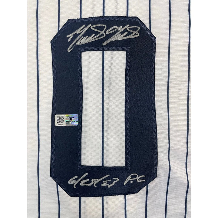 Domingo German New York Yankees Autographed and Inscribed "PG 6/28/23" Home Replica Jersey (CX Auth)