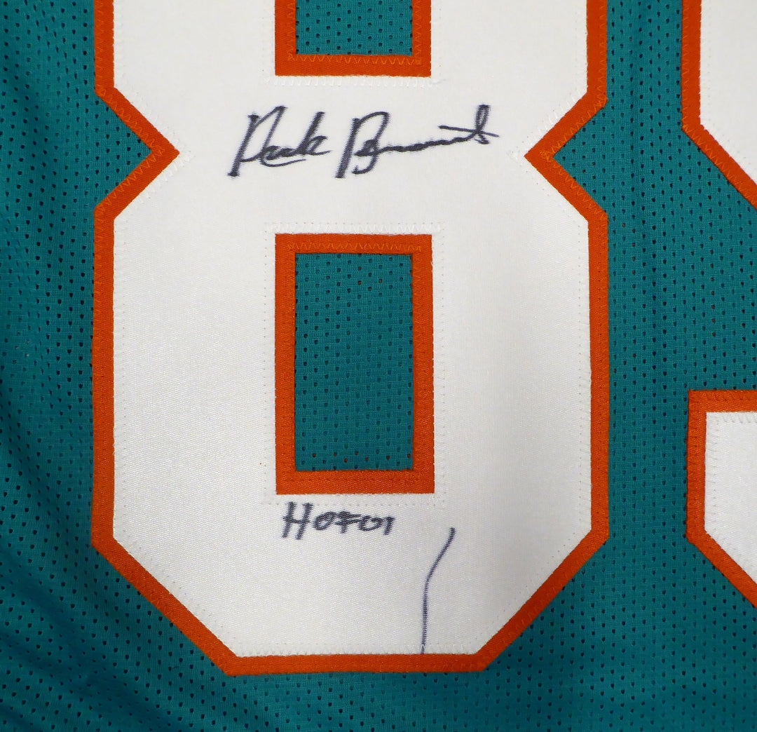 Dolphins Nick Buoniconti Signed Teal Jersey "HOF 01" (Mark) PSA/DNA #X21293