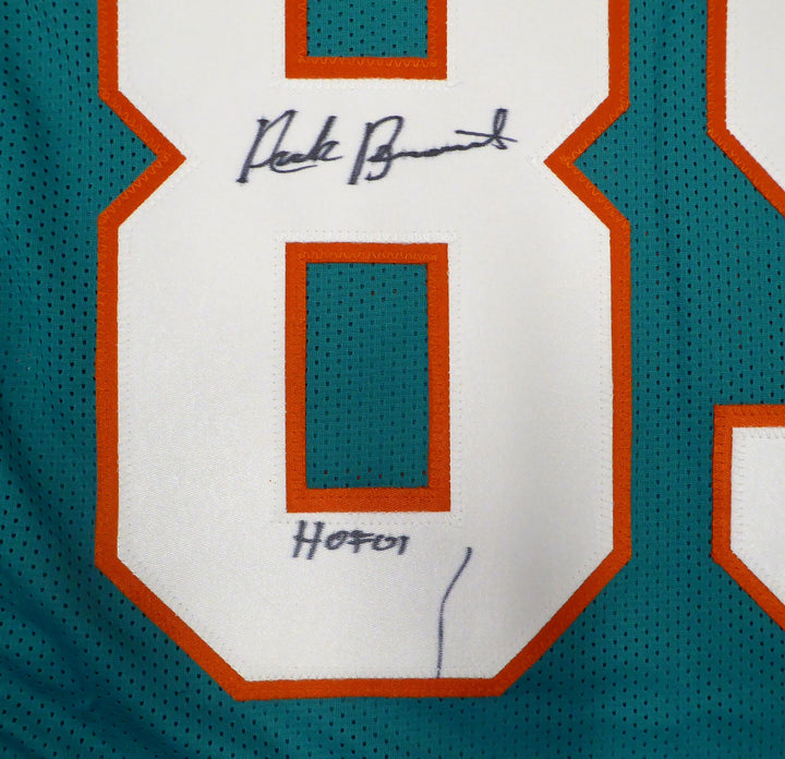Dolphins Nick Buoniconti Signed Teal Jersey "HOF 01" (Mark) PSA/DNA #X21293