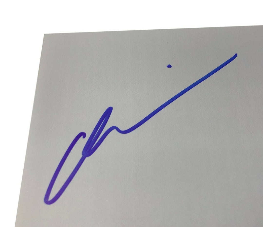 Omid Abtahi Signed Star Wars Mandalorian Pershing 11x14 Photo Topps COA Auto