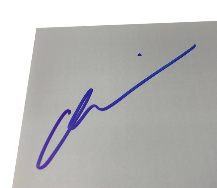 Omid Abtahi Signed Star Wars Mandalorian Pershing 11x14 Photo Topps COA Auto