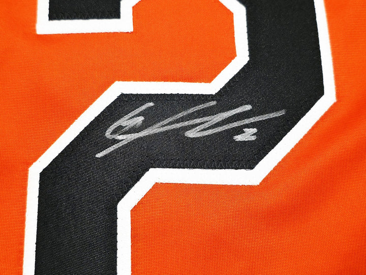 Baltimore Orioles Gunnar Henderson Autographed Signed Orange Jersey Beckett Wit