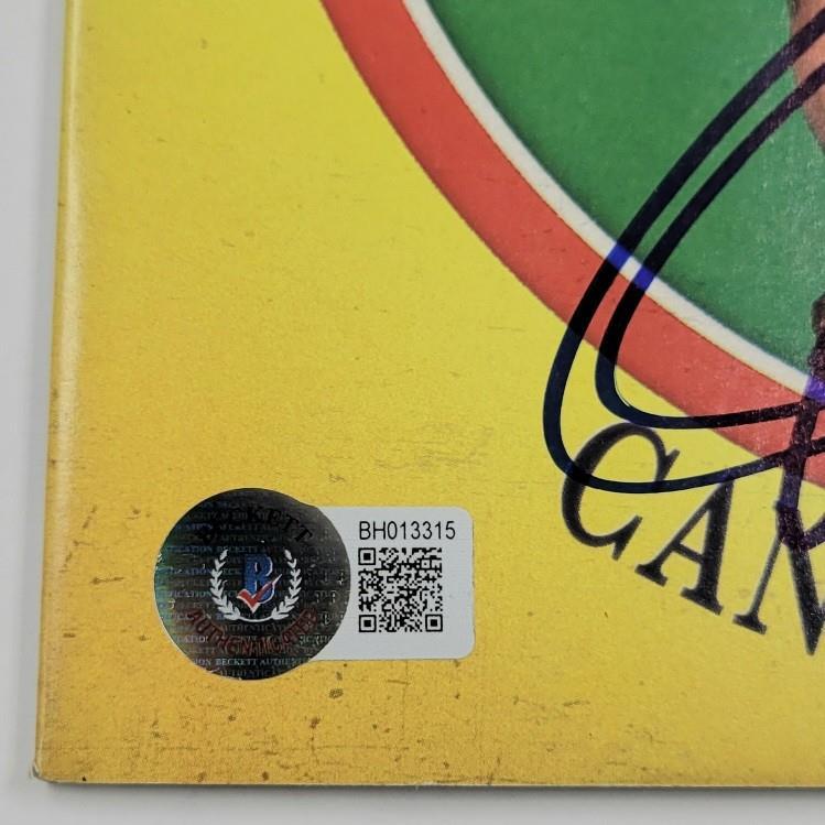 Saul Canelo Alvarez signed The Ring Magazine autograph (A) ~ Beckett BAS holo