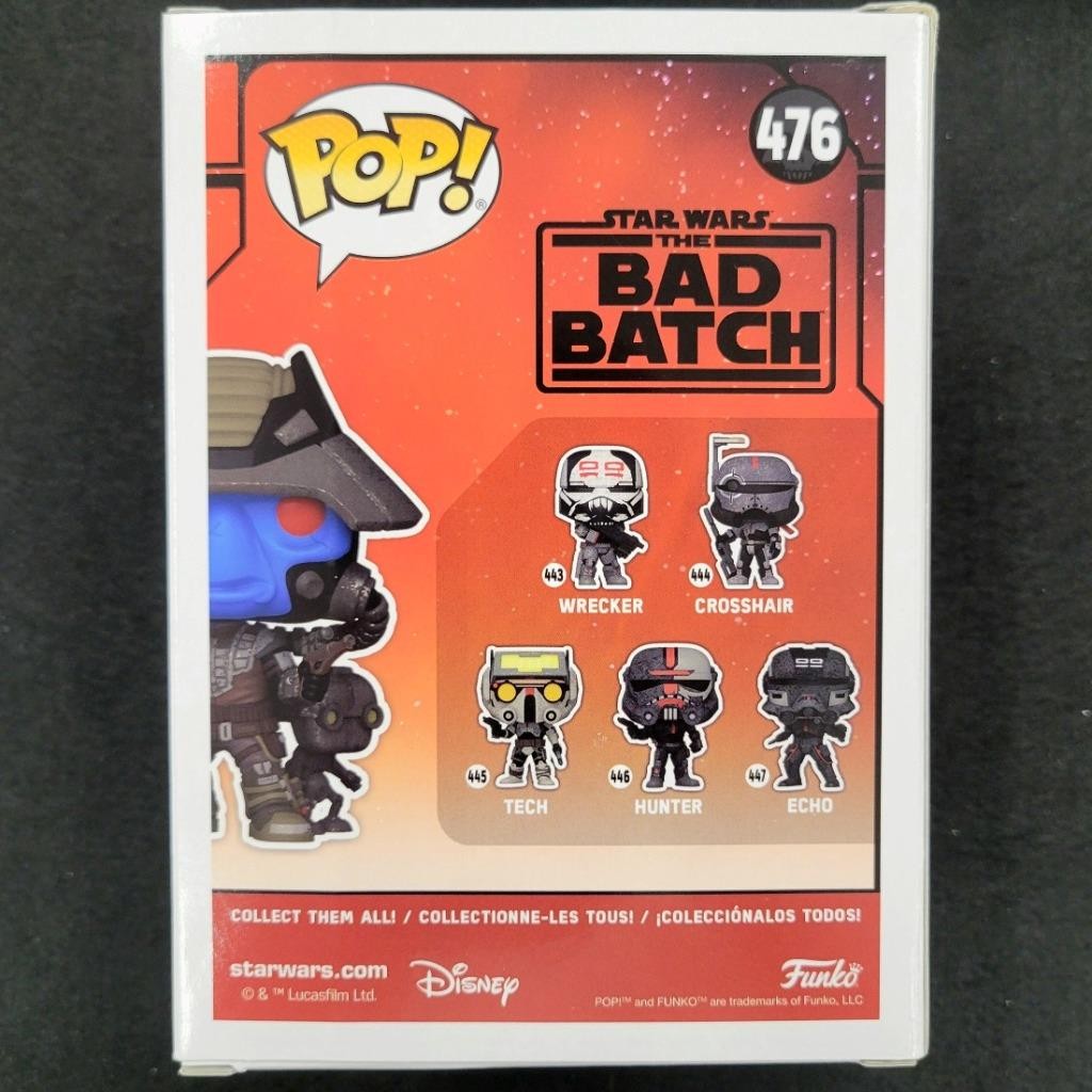 Seth Green signed Cad Bane w/ Todo 360 Funko Pop! 476 Star Wars auto Beckett BAS