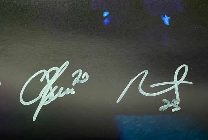 Vegas Golden Knights Retro Glow in the Dark 16x20 Signed Photo #D/25 IGM COA