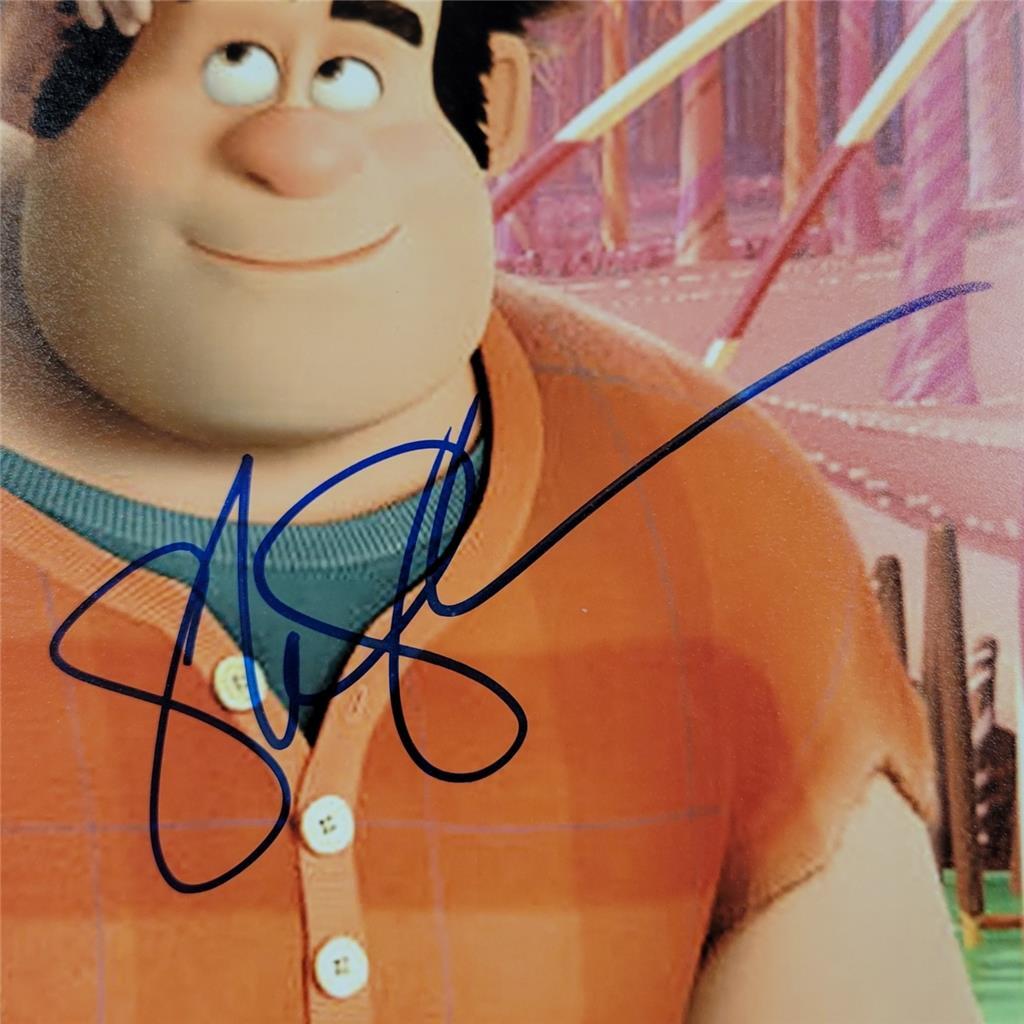 Sarah Silverman signed Wreck it Ralph 11x14 photo autograph ~ Beckett BAS Holo