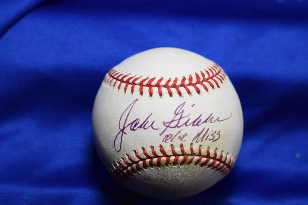 Jake Gibbs PSA DNA Autograph Major League OML Signed Baseball Ole Miss