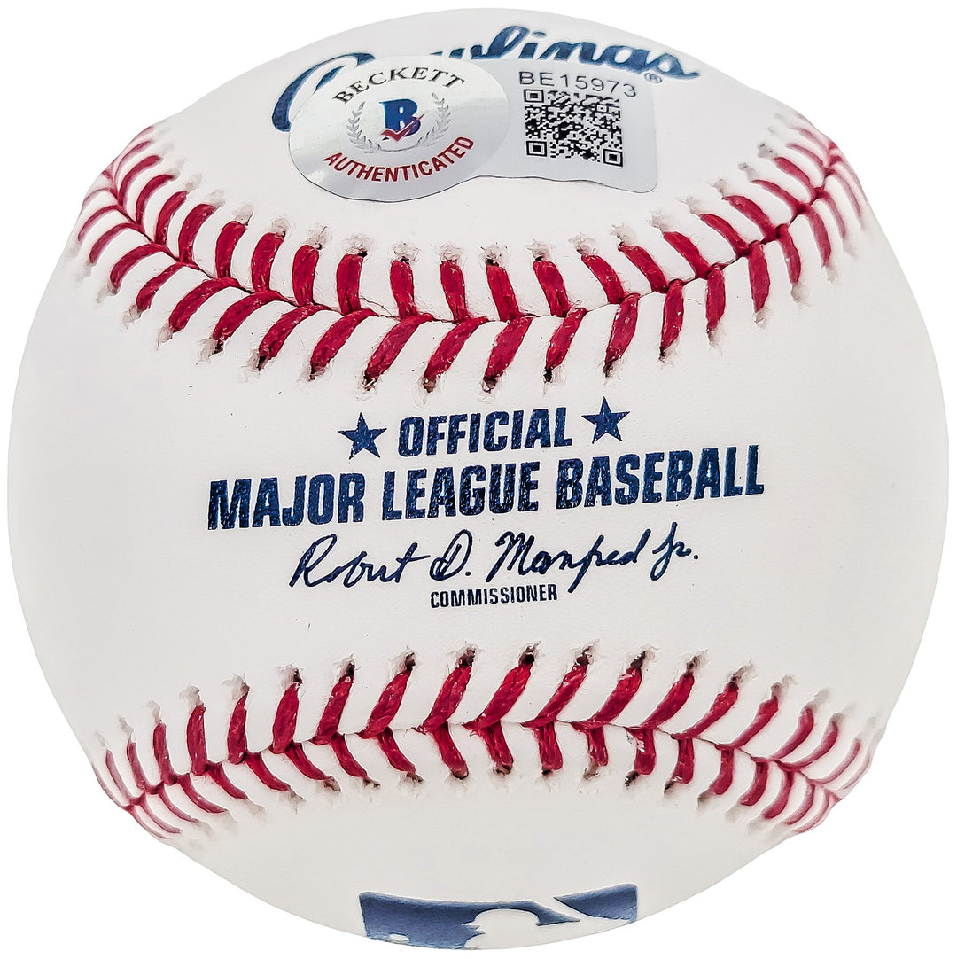 Vladimir Guerrero Sr. Signed MLB Baseball Montreal Expos "HOF 18" Beckett