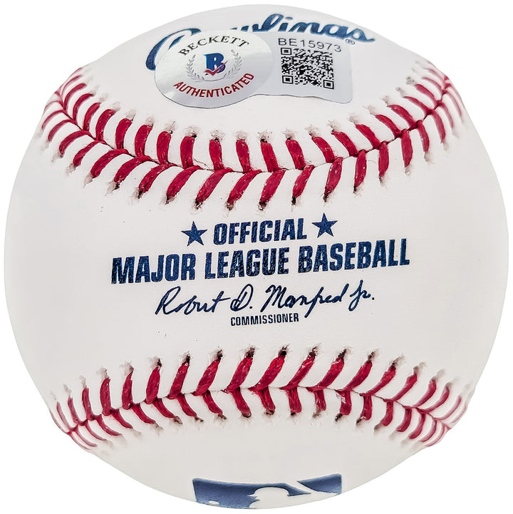 Vladimir Guerrero Sr. Signed MLB Baseball Montreal Expos "HOF 18" Beckett