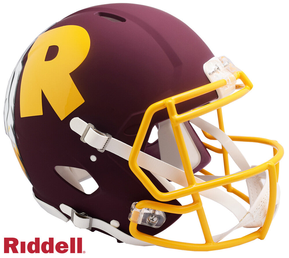 Washington Redskins Full Size AMP Authentic Speed Helmet New In Box 25768