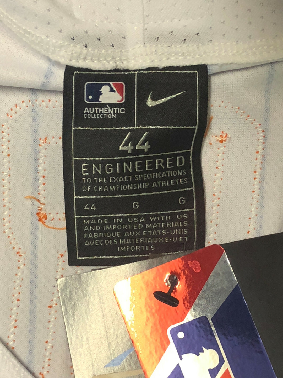 Jacob DeGrom Signed Authentic NY Mets #48 Nike Jersey Autograph Fanatics COA CY