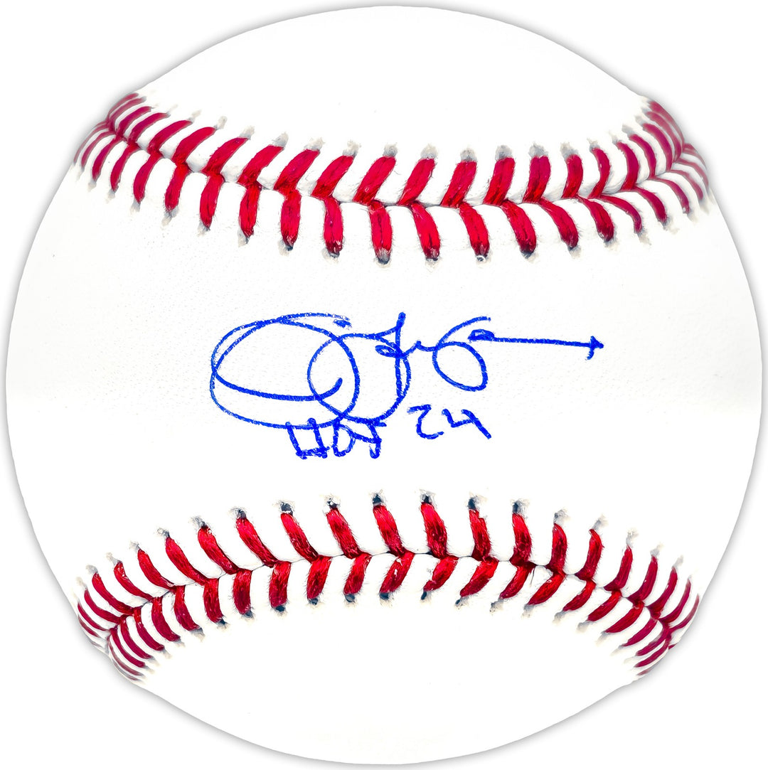 Jim Leyland Signed Official MLB Baseball Detroit Tigers "HOF 24" Beckett Witness