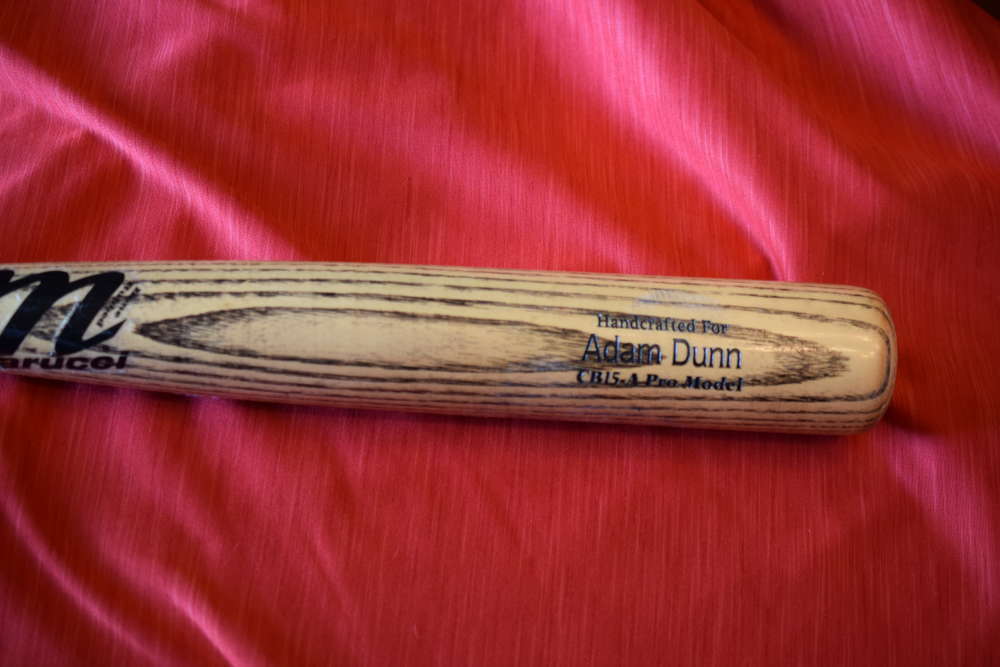 Adam Dunn Game Used Bat Marucci