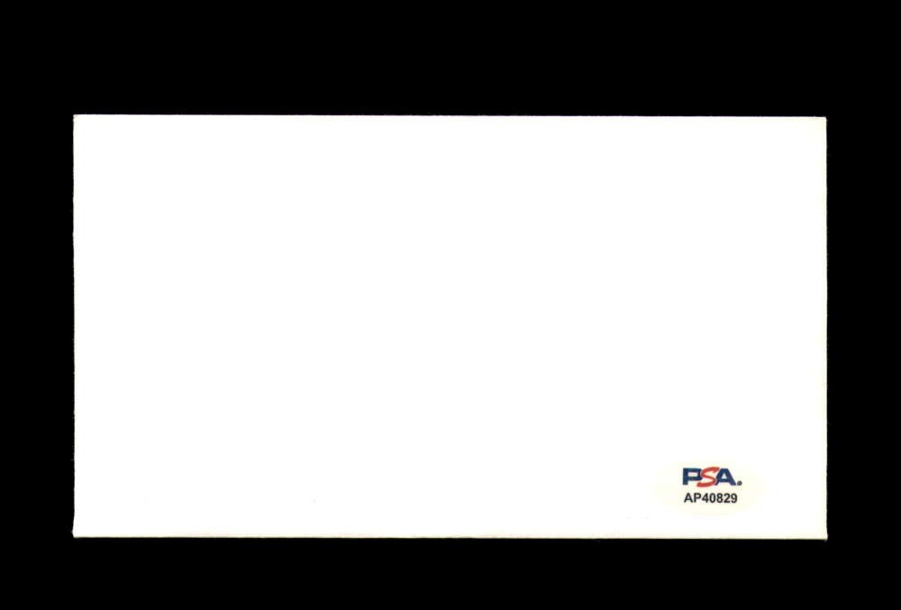 Sparky Anderson PSA DNA Signed FDC 1984 First Day Cover Cache 100 Victories Auto