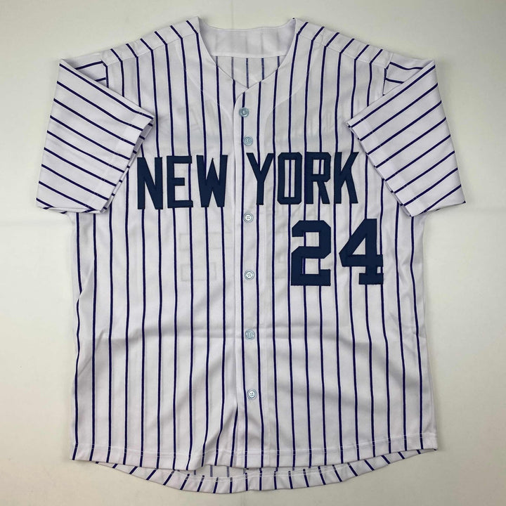 Autographed/Signed Tino Martinez New York Pinstripe Jersey PSA/DNA COA