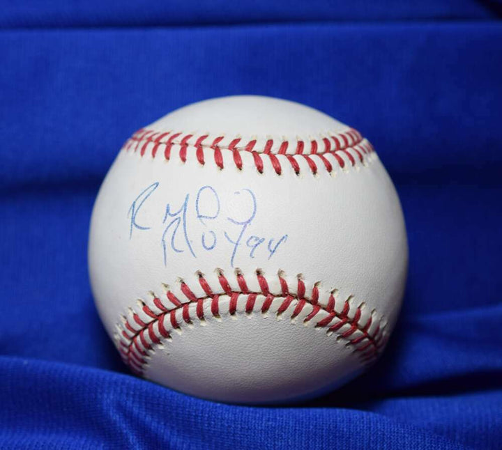 Raul Mondesi ROY 94 JSA Coa Autograph Signed BasebaLL