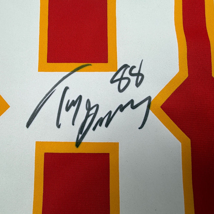 Autographed/Signed Tony Gonzalez Chiefs Authentic Nike Red Jersey BAS COA