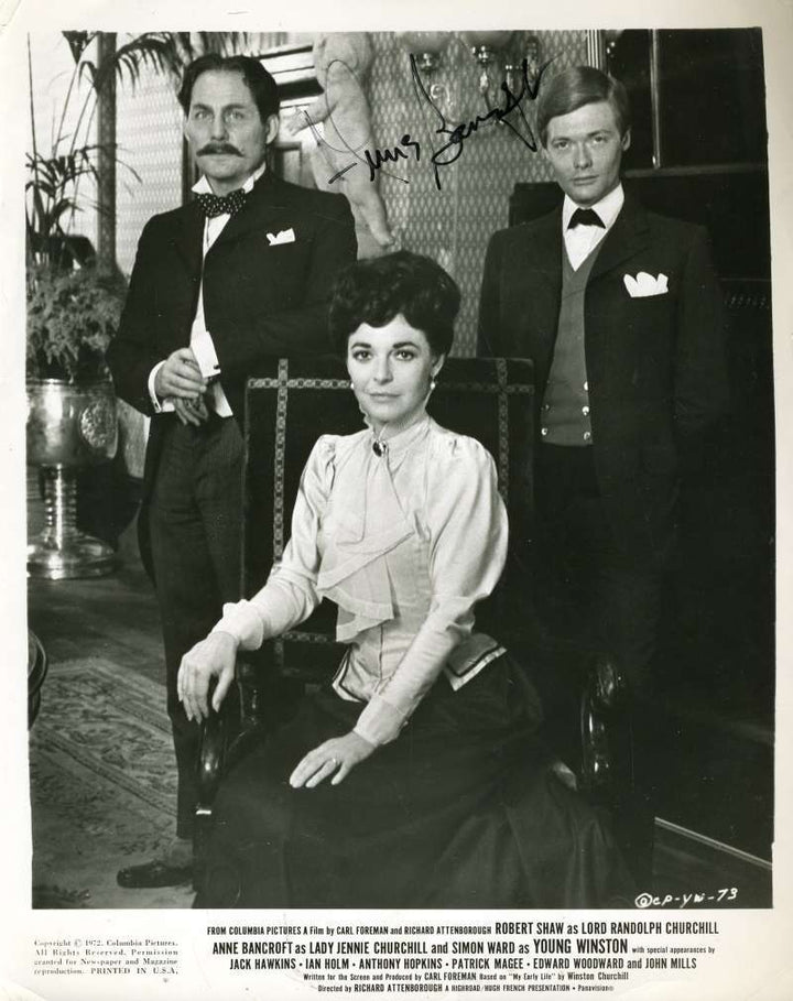 Anne Bancroft Jsa Coa Hand Signed 8x10 Photo Authentic Autograph
