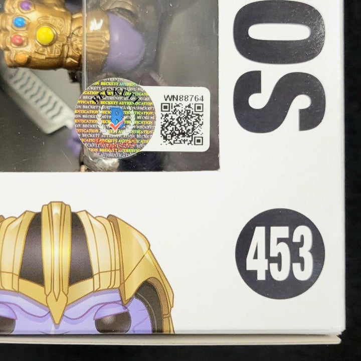 Josh Brolin signed Thanos Funko Pop! 453 Marvel Avengers autograph ~ Beckett BAS