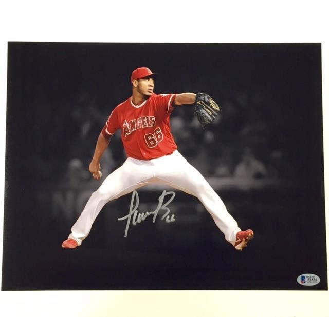 JC RAMIREZ Signed Angels 11x14 Photo ~ BAS Beckett Witness COA Autograph Auto