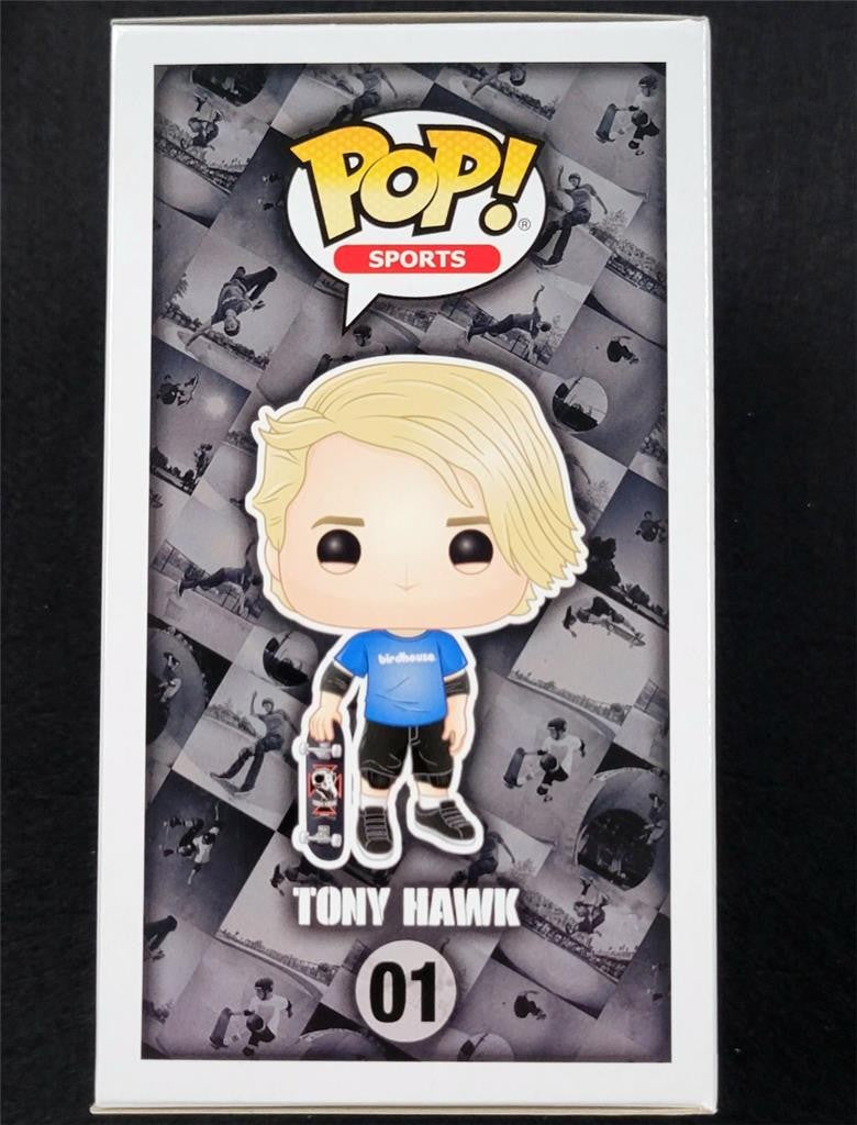 Tony Hawk signed Birdhouse Skate Funko Pop! Figure #1 autograph ~ Beckett BAS