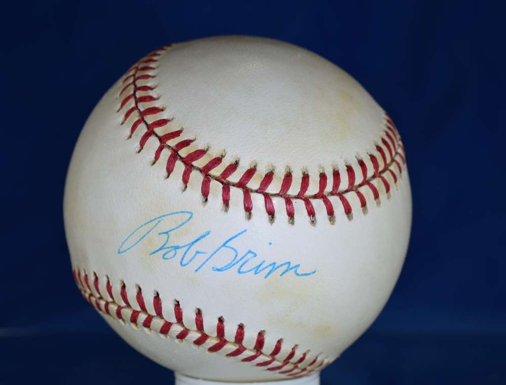 Bob Grim Psa/dna Autograph American League Certified Baseball Signed Authentic