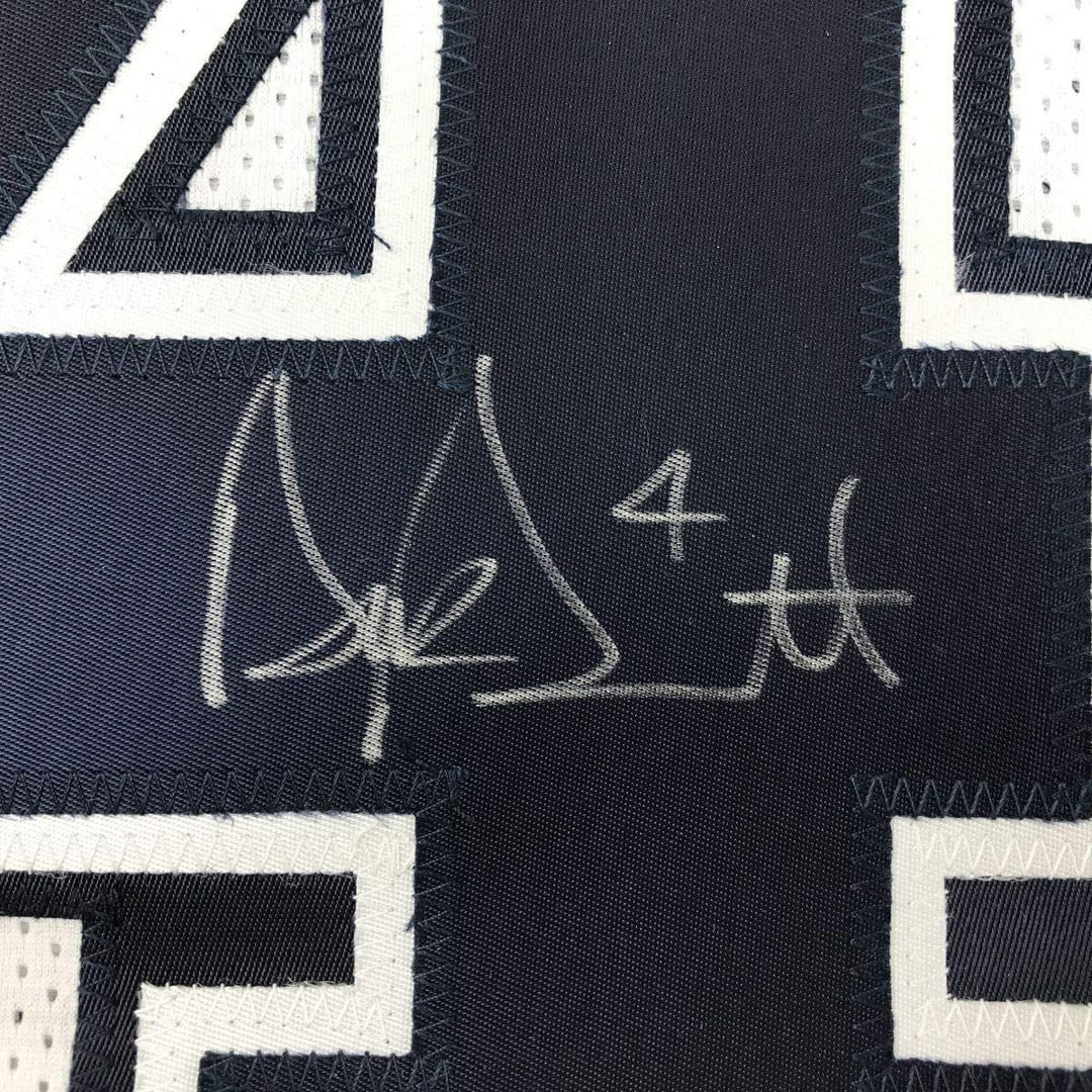 Framed Signed Dak Prescott 35x39 Dallas Color Rush Jersey JSA COA