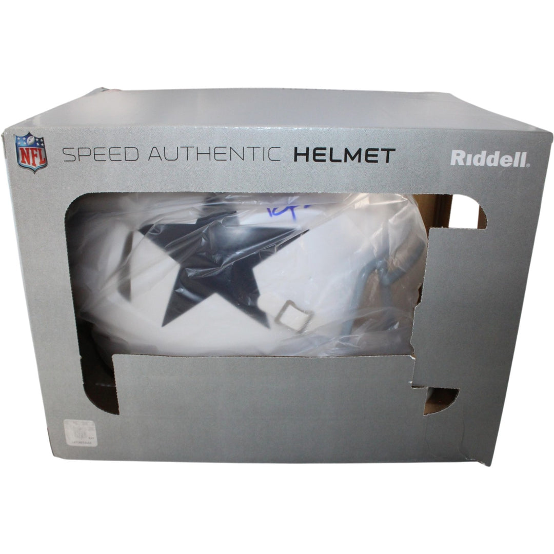 Dak Prescott Autographed/Signed Dallas Cowboys Authentic TB Helmet Beckett 56318