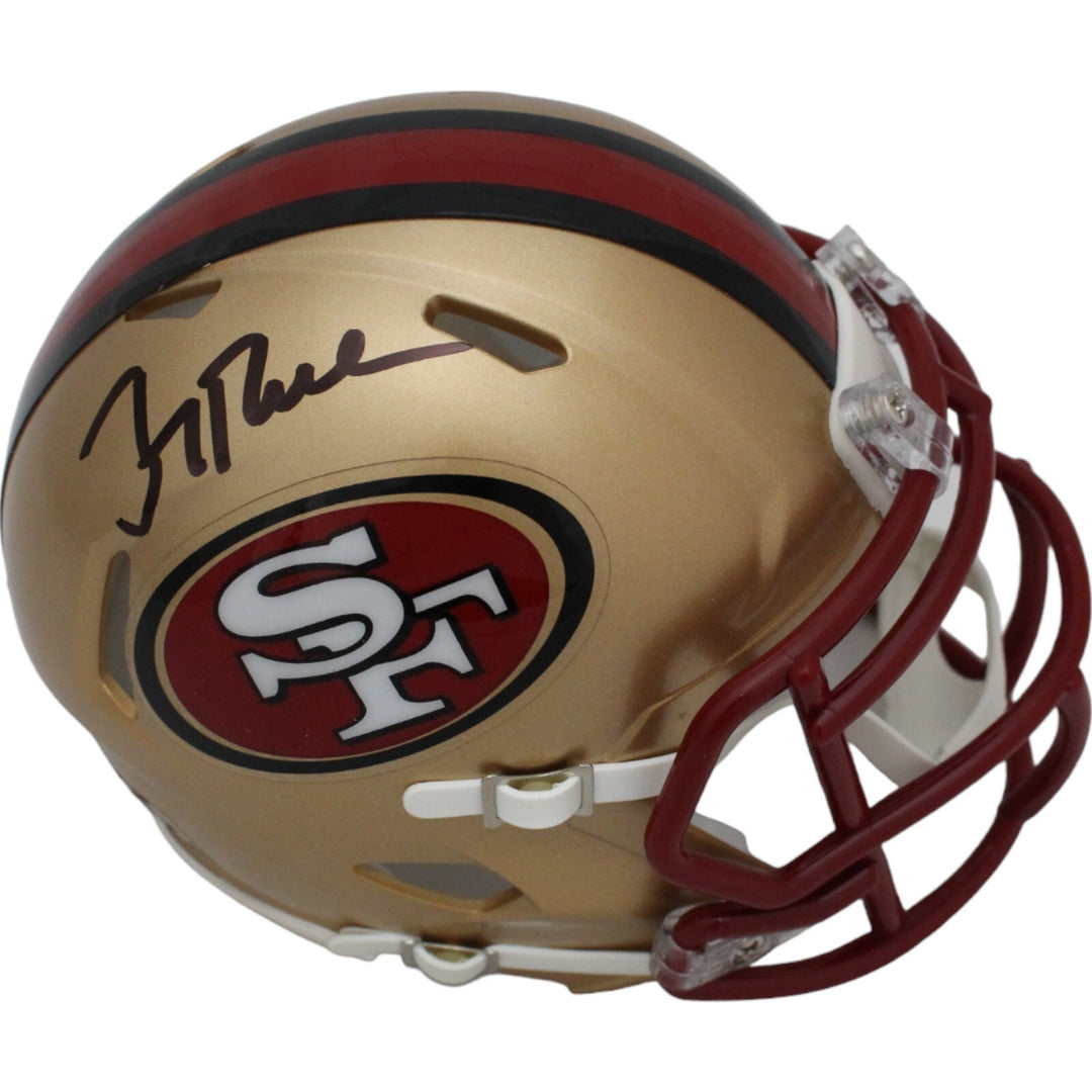 Jerry Rice Signed San Francisco 49ers TB Mini Helmet FAN 44660
