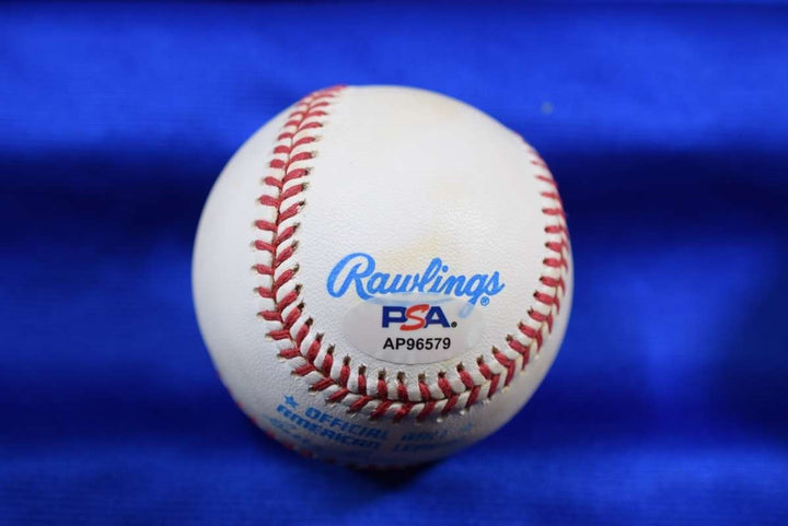 Carlton Fisk PSA DNA Autographed American League OAL Signed Baseball