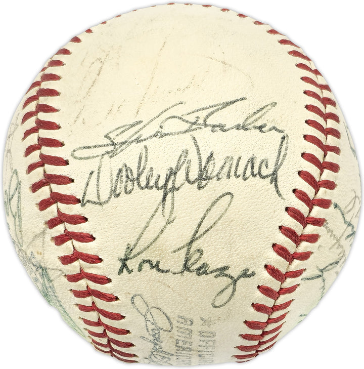 1969 Pilots Team Signed Auto Cronin AL Baseball 28 Sigs Miguel Fuentes Beckett