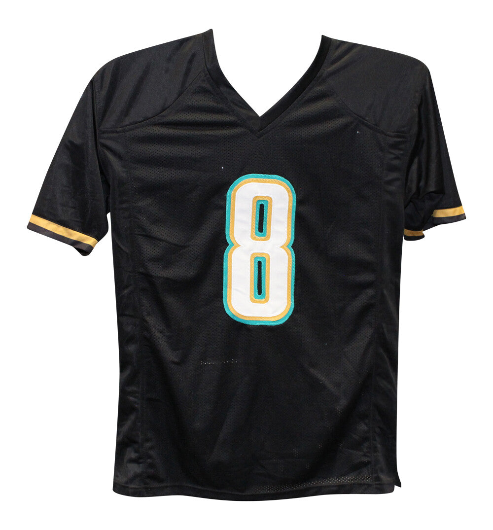 Mark Brunell Autographed/Signed Pro Style Black Jersey Beckett 40261