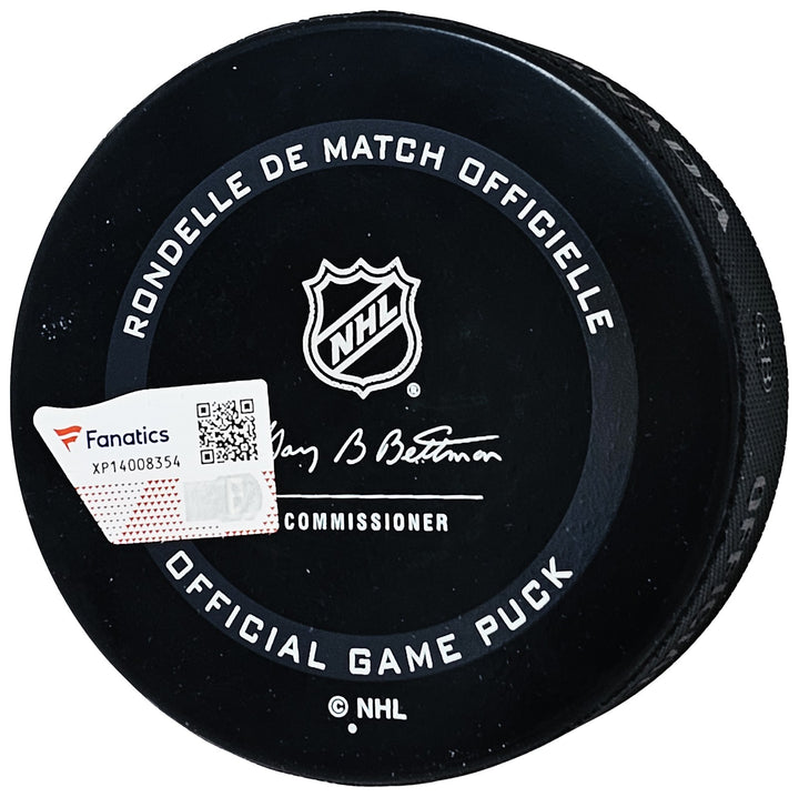 Ryan Donato Auto Kraken Inaugural Season Game Logo Puck 1st Kraken Goal Fanatics