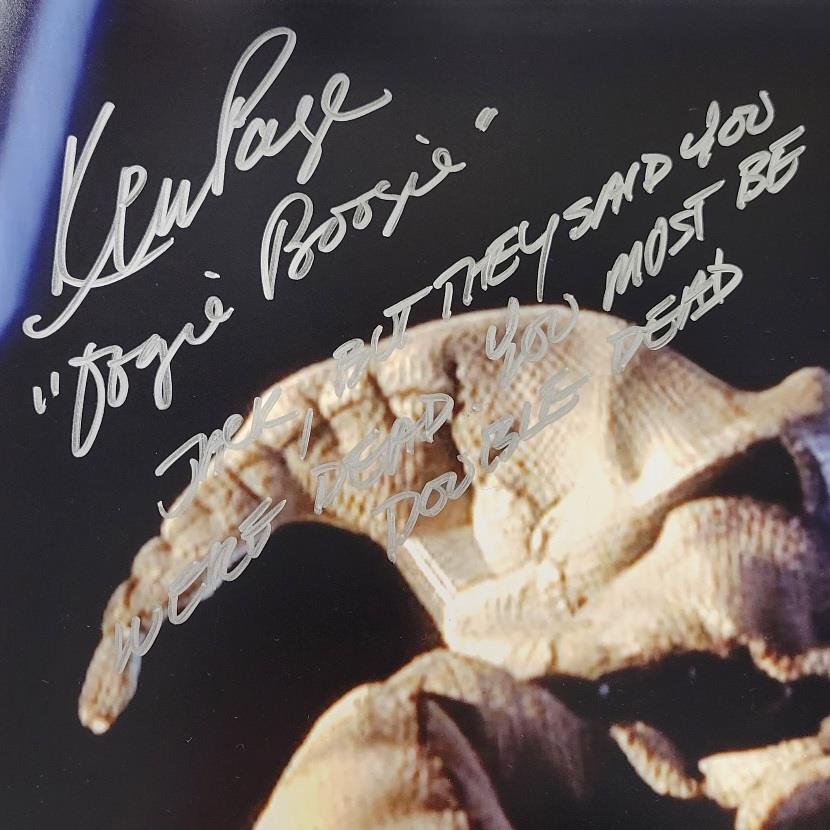 Chris Sarandon & Ken Page signed Nightmare 16x20 Photo with QUOTES ~ PSA/DNA COA