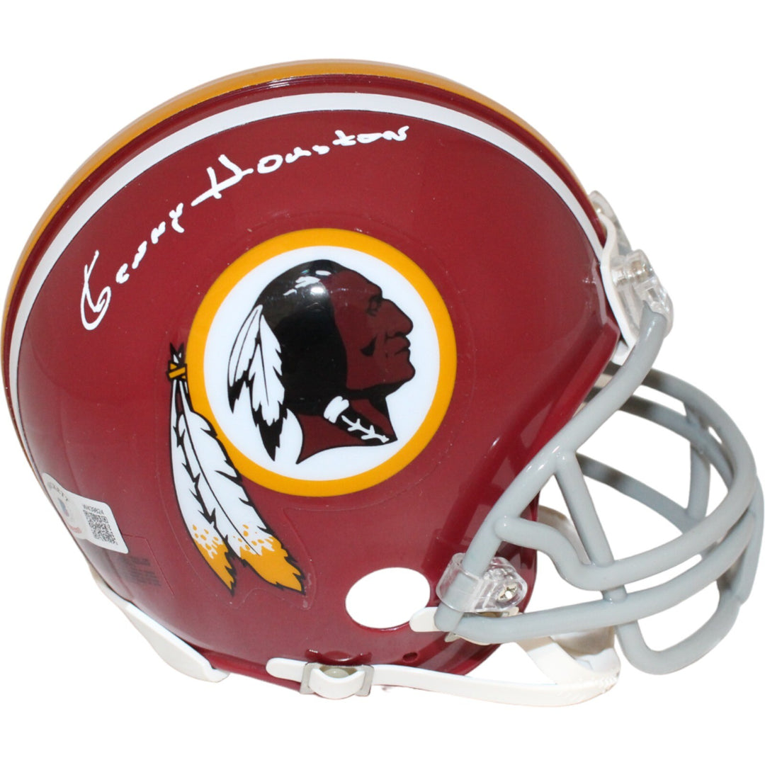 Kenny Houston Signed Washington Redskins TB Mini Helmet Beckett 43009